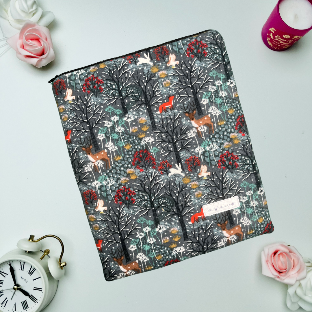 Snow Forest - Book Sleeve - Flannel