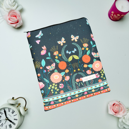 Flower border - Book Sleeve