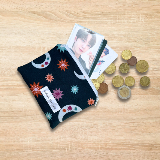 Moon and Stars Coin Purse