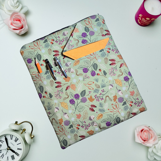 Autumn Woodland - Book Sleeve with pocket