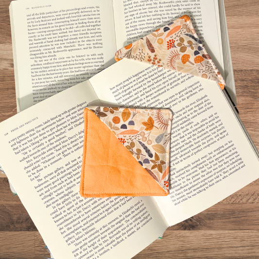 Autumn Leaves -  Corner Bookmark